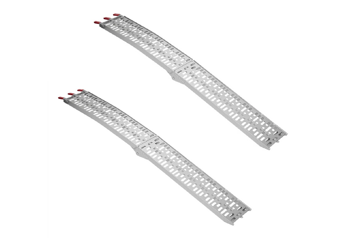 ProPlus 390096 kokkupandavad alumiiniumist haagissuvilate kaldteed 220 cm 680 kg 2 tk komplekt