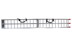 UNITRAILER ALR002 kokkupandavad alumiiniumist haagissuvilate kaldteed 221cm 680kg rihmaga, 2 tk komplekt
