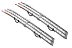 UNITRAILER ALR002 kokkupandavad alumiiniumist haagissuvilate kaldteed 221cm 680kg rihmaga, 2 tk komplekt