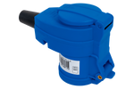 MANTES 2P+E nurga all olev CEE pistik lisapistikupesaga 16A 230V