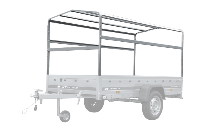 H-1100 raam tentkatte jaoks haagisele UNITRAILER GARDEN TRAILER 264 ja 264/2KIPP