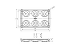 HORPOL LWD2325 LED 720lm autosalongilamp