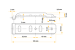 UNITRAILER Z-02/BVG 10-B haagise külghaakekonksu hoidik