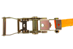 Neljast UNITRAILER 6m/25mm/1t oranžist transpordirihmast koos pingutiga komplekt