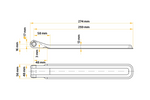 UNITRAILER BSCH 10-270 haagise küljehing