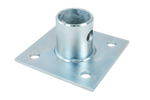 Pikendatav tugi UNITRAILER TJ5001+TJ5002A adapteriga 1300kg platvormhaagisele laiusega 364-614mm