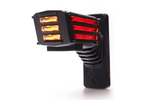 WAŚ 2550L W297.3.1 SPOT LED vasak suunatuli lühikesel varrel