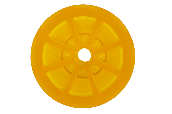 Kollane PVC vöörirull
