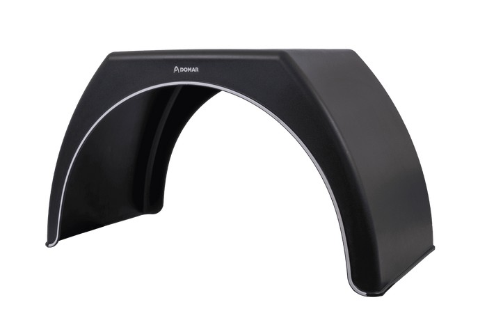 Topeltporitiib haagisele 15-16" DOMAR DK3120 lameda rattakoopaga 1000/510mm valge veljega