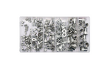 YATO YT-36460 alumiiniumist needimutri komplekt, suurus M3-M10, 150 osa