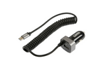 Autolaadija LAMP USB Type-C, sigaretisüütaja pesaga 12/24V