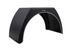 Topeltporitiib haagisele 15-16" DOMAR DK3120 lameda rattakoopaga 1000/510mm valge veljega